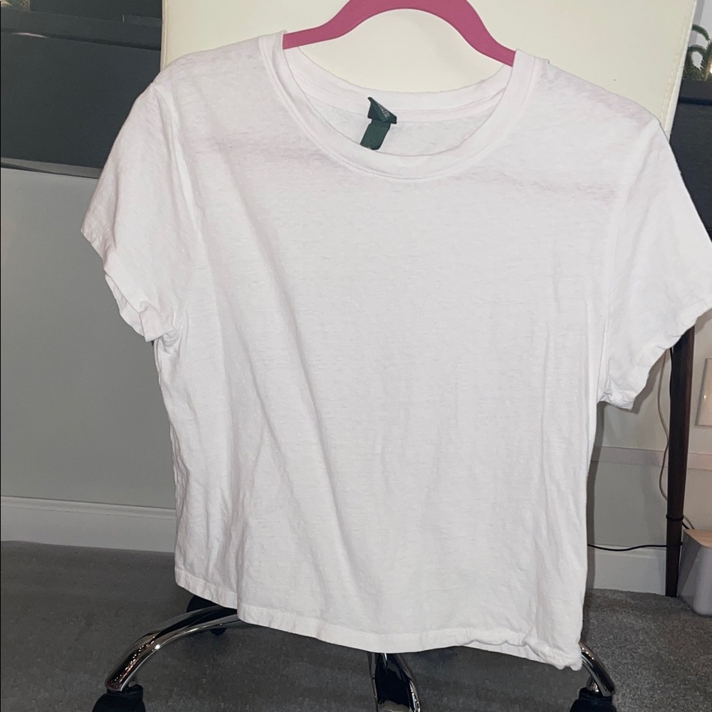 Wild Fable White Short Sleeve Tee